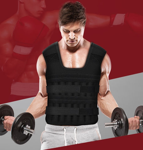 Weight Bearing Steel Vest For Running Training