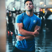 Clothes Running Sports Stretch Round Neck Body Shaping Breathable