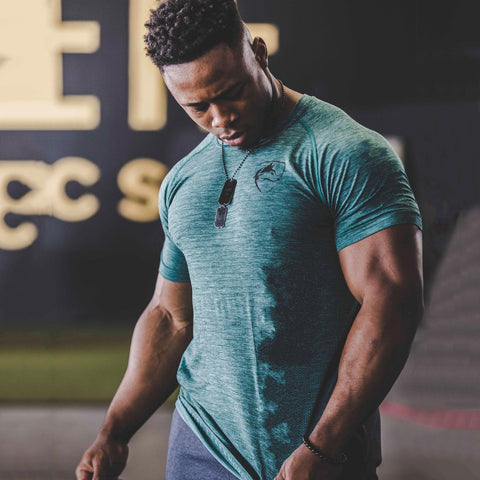 Clothes Running Sports Stretch Round Neck Body Shaping Breathable